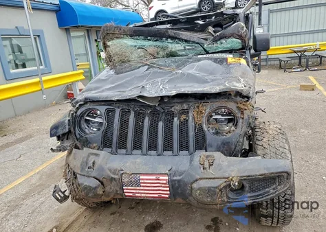 2021 Jeep Wrangler Unlimited Sahara z USA, uszkodzony, nr VIN 1C4HJXEG1MW555878